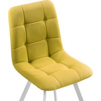 Стул Notta Чилли (белый/горчичный)