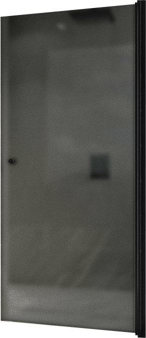 

Душевая дверь MaybahGlass 60x198 MGD-801-6 (графитовое матовое стекло/черный)