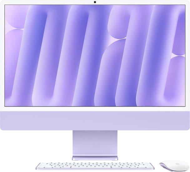 Apple iMac M4 2024 16GB/256GB (, fioletowy)
