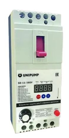 

Электронный блок защиты Unipump SD-11-380V 1.1-11 кВт 80231