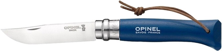 

Складной нож Opinel N°8 Trekking темляк (синий)