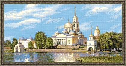 

Набор для вышивания Риолис Нилова Пустынь 1457
