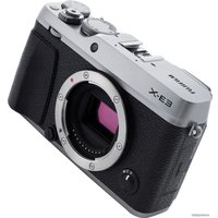 Беззеркальный фотоаппарат Fujifilm X-E3 Body (серебристый)