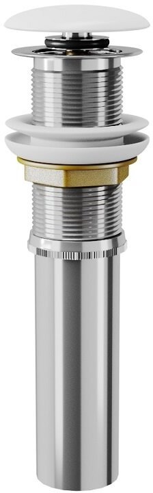 

Донный клапан D&K 1/4" Клик-клак DC9016 (белая крышка)