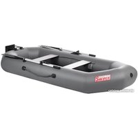 Моторно-гребная лодка Тонар Шкипер 280НТ (серый)