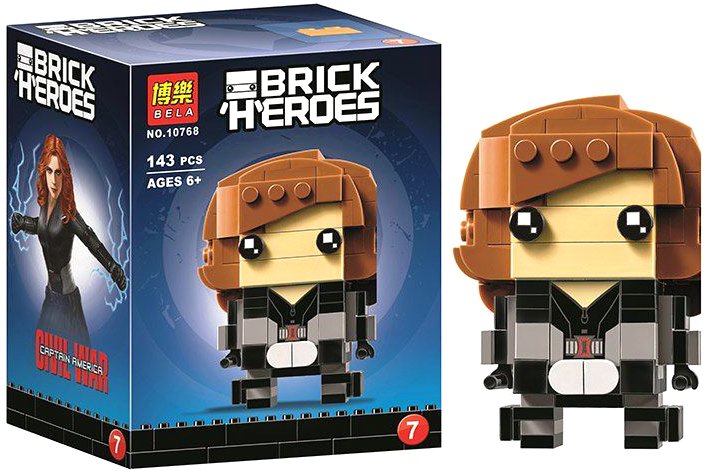 

Конструктор Bela Brick Heroes 10768 Темная вдова
