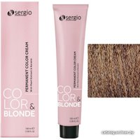 Крем-краска для волос Sergio Professional Color&Blonde 8.003 блондин натуральный карамельный в Лиде