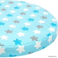 Простыня Amarobaby Прянички AMARO-5101-PG (голубой)