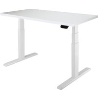 Стол для работы стоя ErgoSmart Unique Ergo Desk 1360x800x36мм (альпийский белый/белый) в Бресте