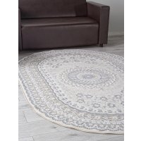 Ковер для жилой комнаты Merinos Cuba F399-OVAL-BEIGE (1х2)