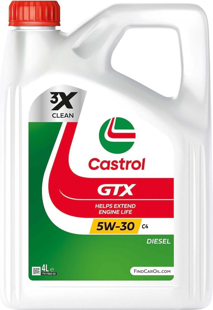 

Моторное масло Castrol GTX 5W-30 C4 4л