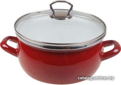 Кастрюля Omelia 1-2425111 (бордовый)
