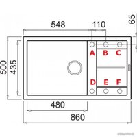 Кухонная мойка Elleci Unico 410 Black K86