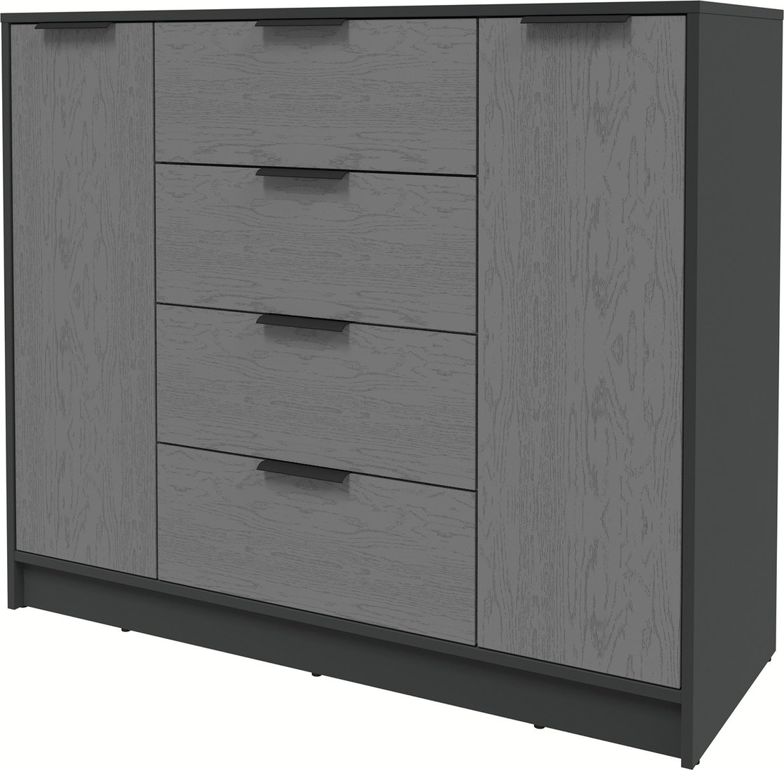 

Тумба Интерлиния Концепт КТ-Т120 Глосс (антрацит/дуб серый)