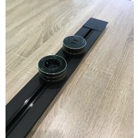 Трековая розетка AVEL шинопровод 150 см + 5 ЕВРО розеток (черный)