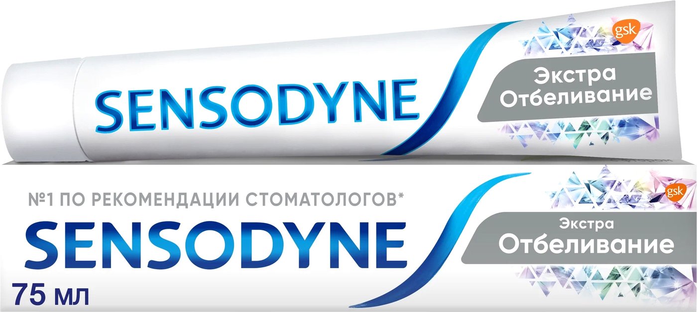 

Зубная паста Sensodyne Extra Whitening (75 мл)