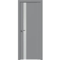 Межкомнатная дверь ProfilDoors 62U R 60x200 (манхэттен, стекло белый лак)