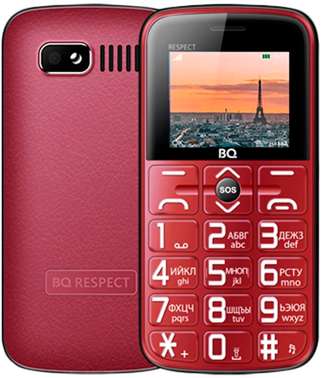 

Телефон BQ BQ-1851 Respect (красный)