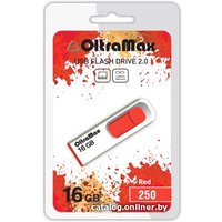 USB Flash OltraMax 250 16GB (красный) [OM-16GB-250-Red]