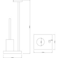 Набор для туалета Lauter 21SH591BM