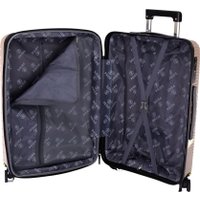 Чемодан-спиннер Pride РР-202 (L, капучино)