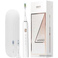 Электрическая зубная щетка Soocas X3U (футляр, 3 насадки, белый)