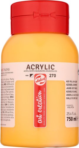 Акриловая краска Talens Art Creation 270 3574270M (желтый AZO темный)