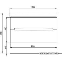  Kolo Тумба под умывальник Modo 100 см [89507]