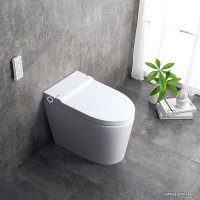 Унитаз приставной Brunnen WAL BW-2402 (автоподъем/опускание крышки)