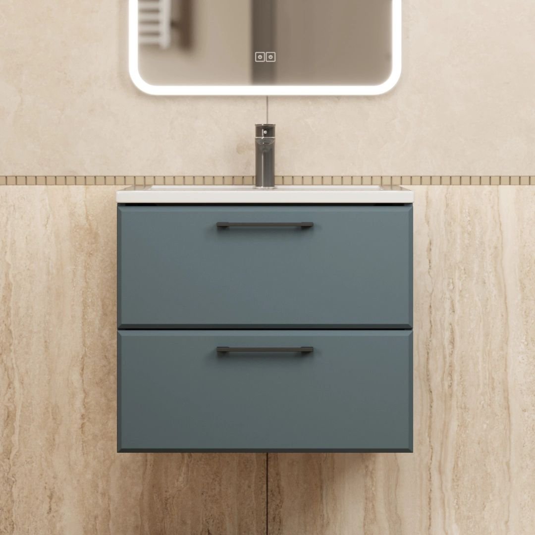 Uperwood Тумба с умывальником Foster New 60 см (серый графит)