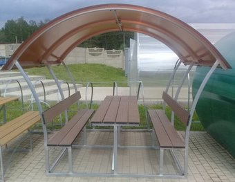 Беседка Велес Астра (3м, тонированный)