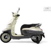 Детский электромобиль RiverToys Z222ZZ (серый)