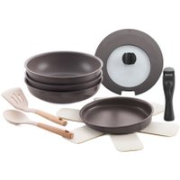 Набор сковород Lara LR01-301 (коричневый)