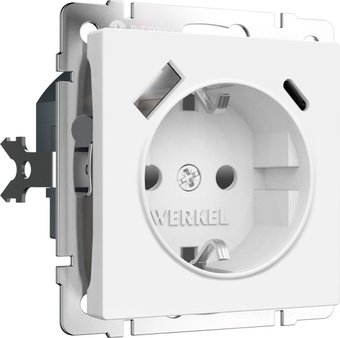 Розетка USB Werkel W1171761 (белый матовый)