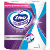 Бумажные полотенца Zewa Premium (2 рулона)