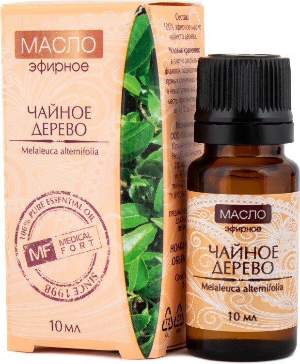 

Medical fort Эфирное масло Medicalfort Чайное дерево 10 мл