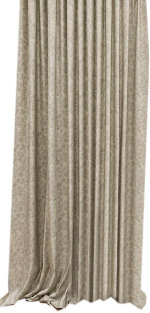 

Штора Belezza Linen 073 DRP T 140x280 (бежевый/голубой)