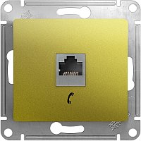

Розетка телефонная Systeme Electric Glossa GSL001081T