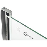 Стеклянная шторка для ванны Saniteco SN-21-Line 140x80