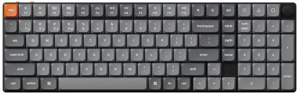 Клавиатура Keychron K17 Max RGB K17M-B3-RU (Gateron Low Profile Brown 2.0)