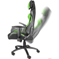 Игровое (геймерское) кресло Genesis Nitro 550 (черный/зеленый)