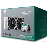 Кулер для процессора DeepCool GamerStorm Captain 240X White DP-GS-H12-CT240XR-WH