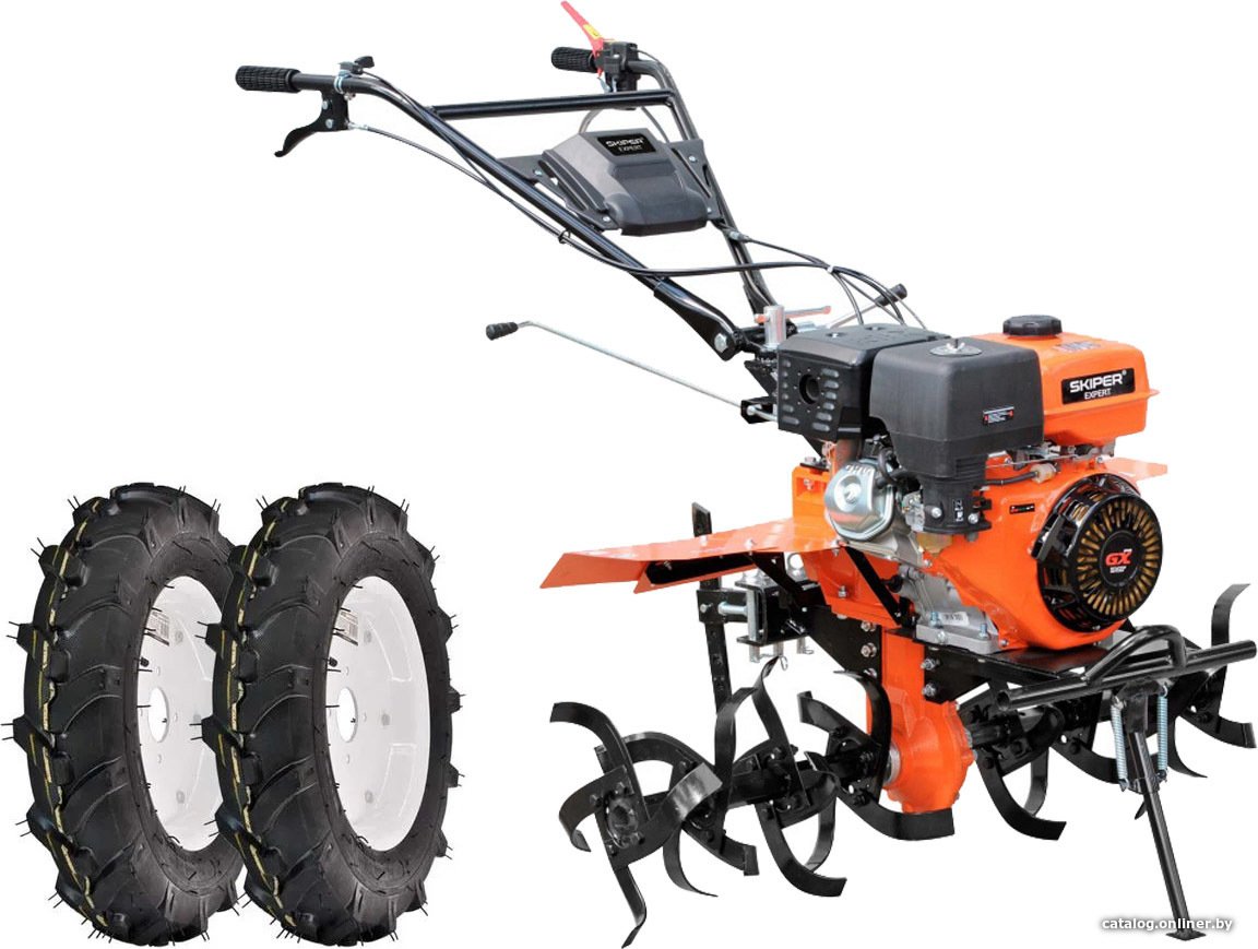 Мотоблок бензиновый Skiper SP-1400SE Expert (колеса 6.00-12)