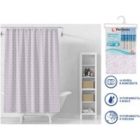 Шторка-занавеска для ванны Perfecto Linea Secret 36-118108 (розы)