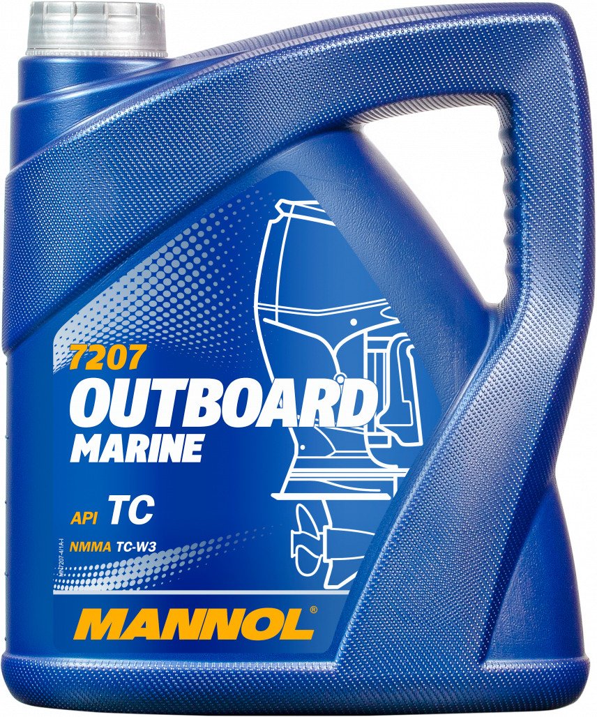 Моторное масло Mannol Outboard Marine API TC 4л