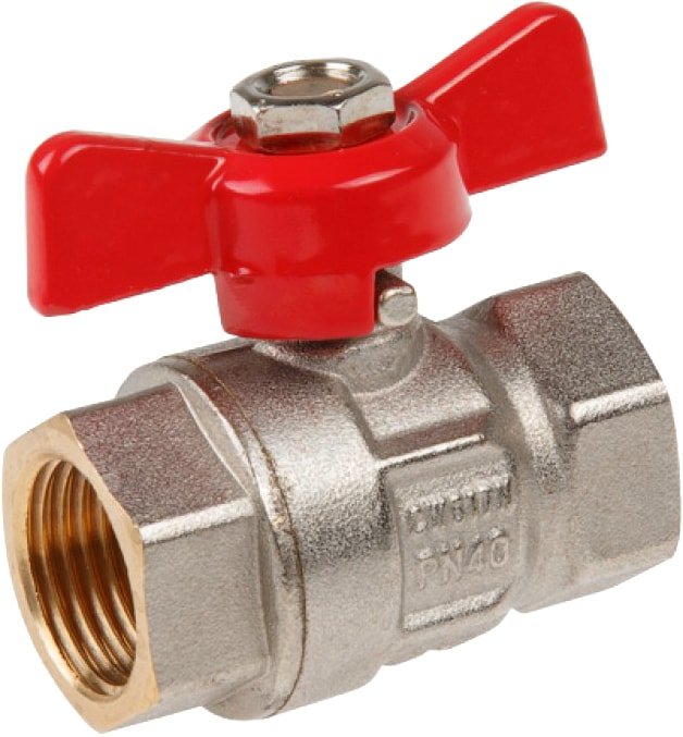 

Запорная арматура AV Engineering Шаровой кран бабочка ВН-ВН 1/2" AVE092012