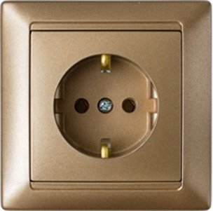 

Розетка Bylectrica Стиль РС16-306 (бронзовый)