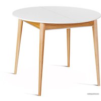 Кухонный стол ТехКомПро Арека К1100 121759 (бук/тон 1/подстолье тон 2/ножка 8)