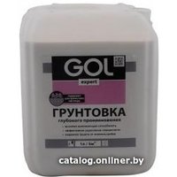 Акриловая грунтовка GOL Expert Акриловая Глубокого проникновения 5 л