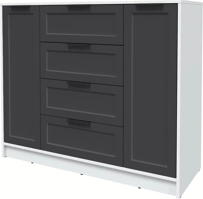 

Тумба Интерлиния Концепт Тренд КТ-Т120 (белый платинум/пепел)